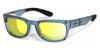 Ziena KAI Sunglasses | Size 52 / Ocean / BlueByrd Blue Light - Level 3 / Frost