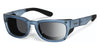 Ziena KAI Sunglasses | Size 52 / Ocean / Ultra Dark (0.5%) Waiver Required - Category 5 / Black
