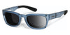 Ziena KAI Sunglasses | Size 52 / Ocean / Polarized Gray (11%) / Frost