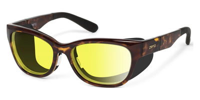 Ziena MARINA Sunglasses Dark Tortoise / BlueByrd Blue Light - Level 3 / Black