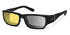 Ziena NEREUS Sunglasses | Size 55 / Glossy Black / Contrast Photochromic / Frost