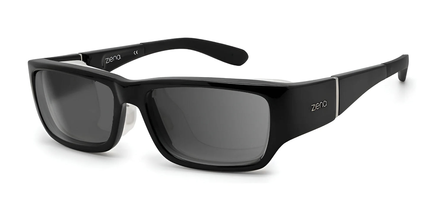 The Ziena Nereus Eyeglasses in size 55 combine superior style with Optical Clarity Lenses and the "Zeno" logo on the temples. Enjoy UVA+UVB sun protection through dark lenses that enhance your fashion while ensuring clear and safe vision. The Ziena Nereus Eyeglasses in size 55 combine superior style with Optical Clarity Lenses and the "Zeno" logo on the temples. Enjoy UVA+UVB sun protection through dark lenses that enhance your fashion while ensuring clear and safe vision.