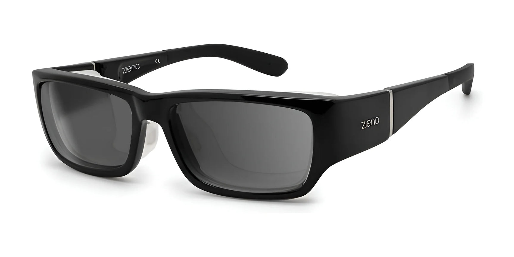 The Ziena Nereus Eyeglasses in size 55 combine superior style with Optical Clarity Lenses and the "Zeno" logo on the temples. Enjoy UVA+UVB sun protection through dark lenses that enhance your fashion while ensuring clear and safe vision. The Ziena Nereus Eyeglasses in size 55 combine superior style with Optical Clarity Lenses and the "Zeno" logo on the temples. Enjoy UVA+UVB sun protection through dark lenses that enhance your fashion while ensuring clear and safe vision.