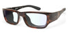 Ziena NEREUS Eyeglasses | Size 55 / Dark Tortoise / BlueByrd Blue Light Blocker / Black