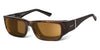 Ziena NEREUS Sunglasses | Size 55 / Dark Tortoise / Copper / Black