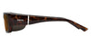 Ziena NEREUS Sunglasses | Size 55 / Dark Tortoise / Copper / Black