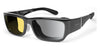 Ziena NEREUS Sunglasses | Size 55 / Titan / Contrast Photochromic / Black