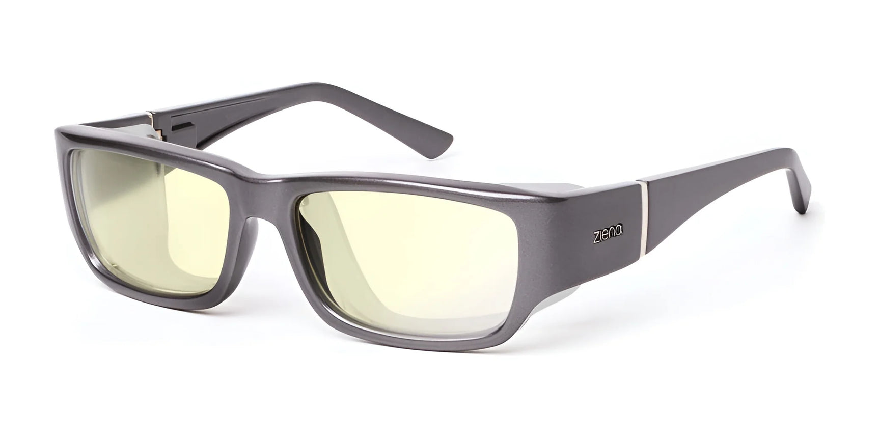 Ziena Nereus Eyeglasses Titan / BlueByrd Blue Light - Level 2 - Pale Yellow / Frost THICK version (deeper below eyes) Ziena Nereus Eyeglasses Titan / BlueByrd Blue Light - Level 2 - Pale Yellow / Frost THICK version (deeper below eyes)