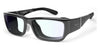 Ziena NEREUS Eyeglasses | Size 55 / Titan / BlueByrd Blue Light Blocker / Black