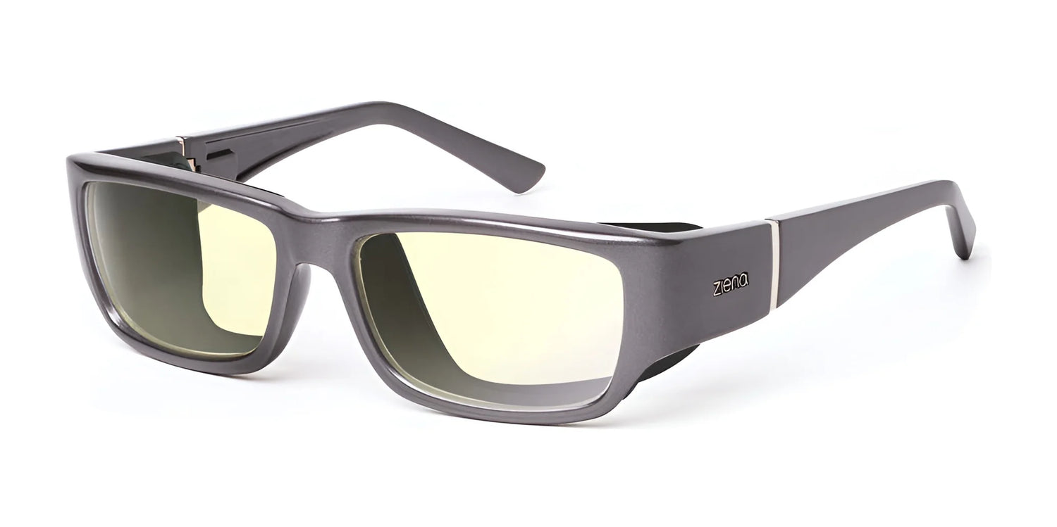Ziena Nereus Eyeglasses Titan / BlueByrd Blue Light - Level 2 - Pale Yellow / Black Ziena Nereus Eyeglasses Titan / BlueByrd Blue Light - Level 2 - Pale Yellow / Black