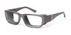 Ziena Nereus Eyeglasses | Size 55 / Titan / BlueByrd Blue Light - Level 3 - Full Yellow / Black