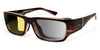 Ziena NEREUS Sunglasses | Size 55 / Veneer - No Nose Pads / Contrast Photochromic / Black