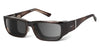 Ziena NEREUS Sunglasses | Size 55 / Rose / Gray (12%) +2.00 / Black