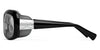 Ziena OASIS Eyeglasses | Size 61 / Glossy Black / Clear / Black