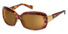 Ziena OASIS Sunglasses | Size 61 / Light Tortoise / Polarized Copper / Frost