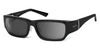 Ziena SEACREST Sunglasses | Size 54 / Glossy Black / Gray (12%) / Frost