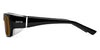 Ziena SEACREST Sunglasses | Size 54 / Dark Tortoise / BlueByrd Blue Light - Level 3 / Black
