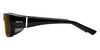 Ziena SEACREST Sunglasses | Size 54 / Dark Tortoise / BlueByrd Blue Light - Level 3 / Black