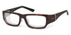 Ziena SEACREST Eyeglasses | Size 54 / Dark Tortoise / Clear / Frost