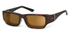 Ziena SEACREST Sunglasses | Size 54 / Dark Tortoise / Copper / Black