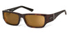 Ziena SEACREST Sunglasses | Size 54 / Dark Tortoise / Polarized Copper / Frost