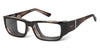 Ziena SEACREST Sunglasses | Size 54 / Dark Tortoise / BlueByrd Blue Light - Level 3 / Black