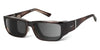 Ziena SEACREST Sunglasses | Size 54 / Veneer - No Nose Pads / Gray (12%) / Black