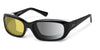 Ziena VERONA Sunglasses | Size 58 / Glossy Black / Contrast Photochromic / Frost