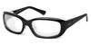 Ziena VERONA Eyeglasses | Size 58 / Glossy Black / Clear +1.50 / Frost
