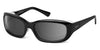 Ziena VERONA Sunglasses | Size 58 / Glossy Black / Gray (12%) / Frost
