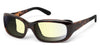 Ziena VERONA Sunglasses | Size 58 / Dark Tortoise / BlueByrd Blue Light - Level 2 / Black