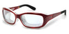 Ziena VERONA Eyeglasses | Size 58 / Rose / BlueByrd Blue Light Blocker / Frost