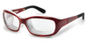 Ziena VERONA Eyeglasses | Size 58 / Rose / Clear +1.50 / Frost