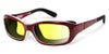 Ziena VERONA Sunglasses | Size 58 / Rose / BlueByrd Blue Light - Level 3 / Black