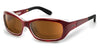 Ziena VERONA Sunglasses | Size 58 / Rose / Polarized Copper / Black