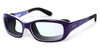 Ziena VERONA Eyeglasses | Size 58 / Lilac / BlueByrd Blue Light Blocker / Black