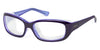 Ziena VERONA Eyeglasses | Size 58 / Lilac / Clear / Frost