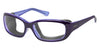 Ziena VERONA Eyeglasses | Size 58 / Lilac / Clear / Black