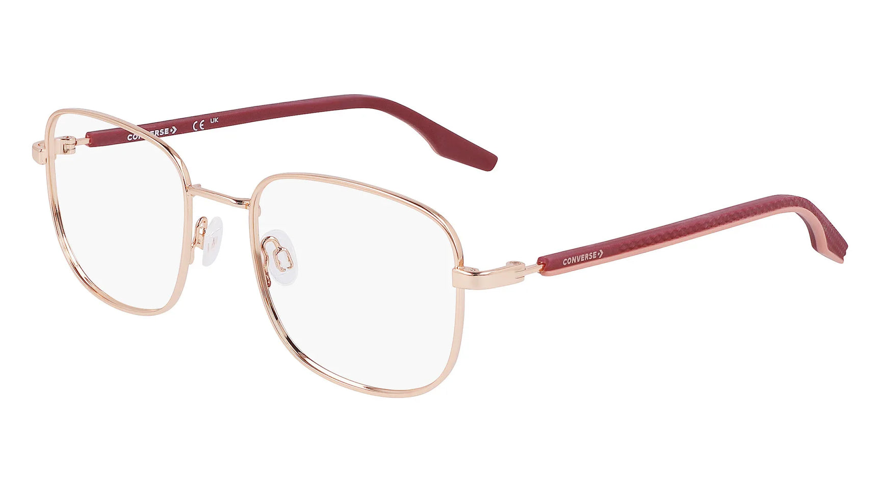 Converse CV3020 Eyeglasses Shiny Rose Gold Converse CV3020 Eyeglasses Shiny Rose Gold