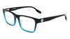 Converse CV5000 Eyeglasses | Size 54 / Crystal Smoke / Teal Gradient