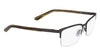 Dragon DR2014 Eyeglasses / Matte Black / Slate Wood / Size 55