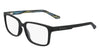 Dragon DR2017 Eyeglasses | Size 55 / Matte Black / Blue Resin