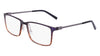 Flexon EP8009 Eyeglasses / Navy / Amber Gradient