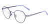 Flexon J4013 Eyeglasses / Matte Purple / Size 45