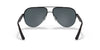 Coach C2098 HC7121 Sunglasses | Size 58 / Matte Black №93806G / Grey Silver Flash (3N 13.3%)
