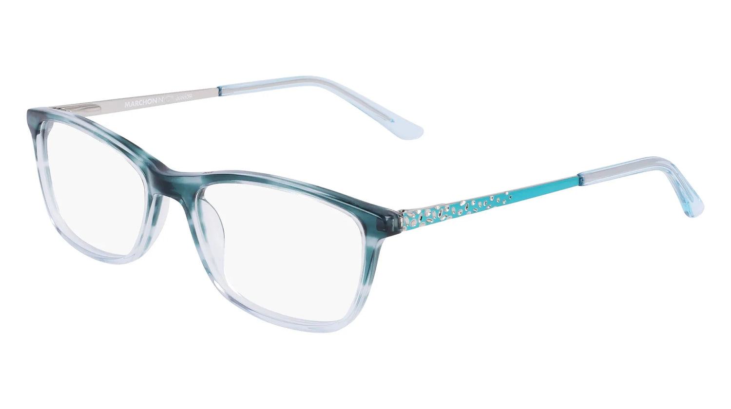 Marchon NYC M-7504 Eyeglasses Blue Gradient Marchon NYC M-7504 Eyeglasses Blue Gradient