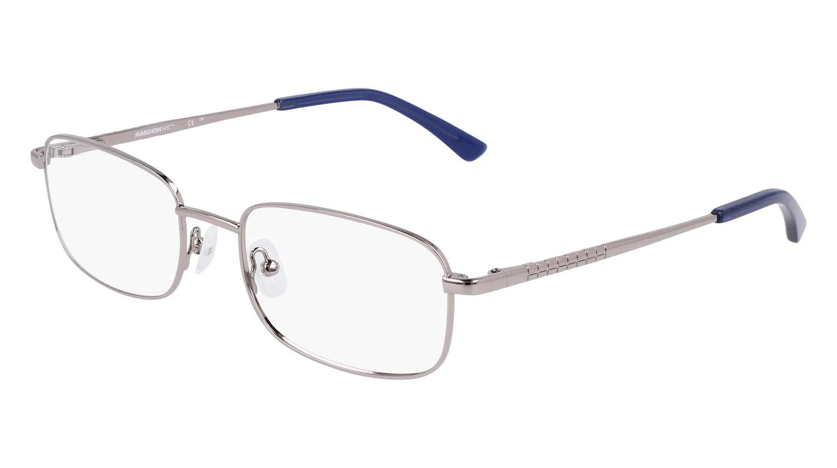 Marchon NYC M-9006 Eyeglasses Shiny Gunmetal Marchon NYC M-9006 Eyeglasses Shiny Gunmetal