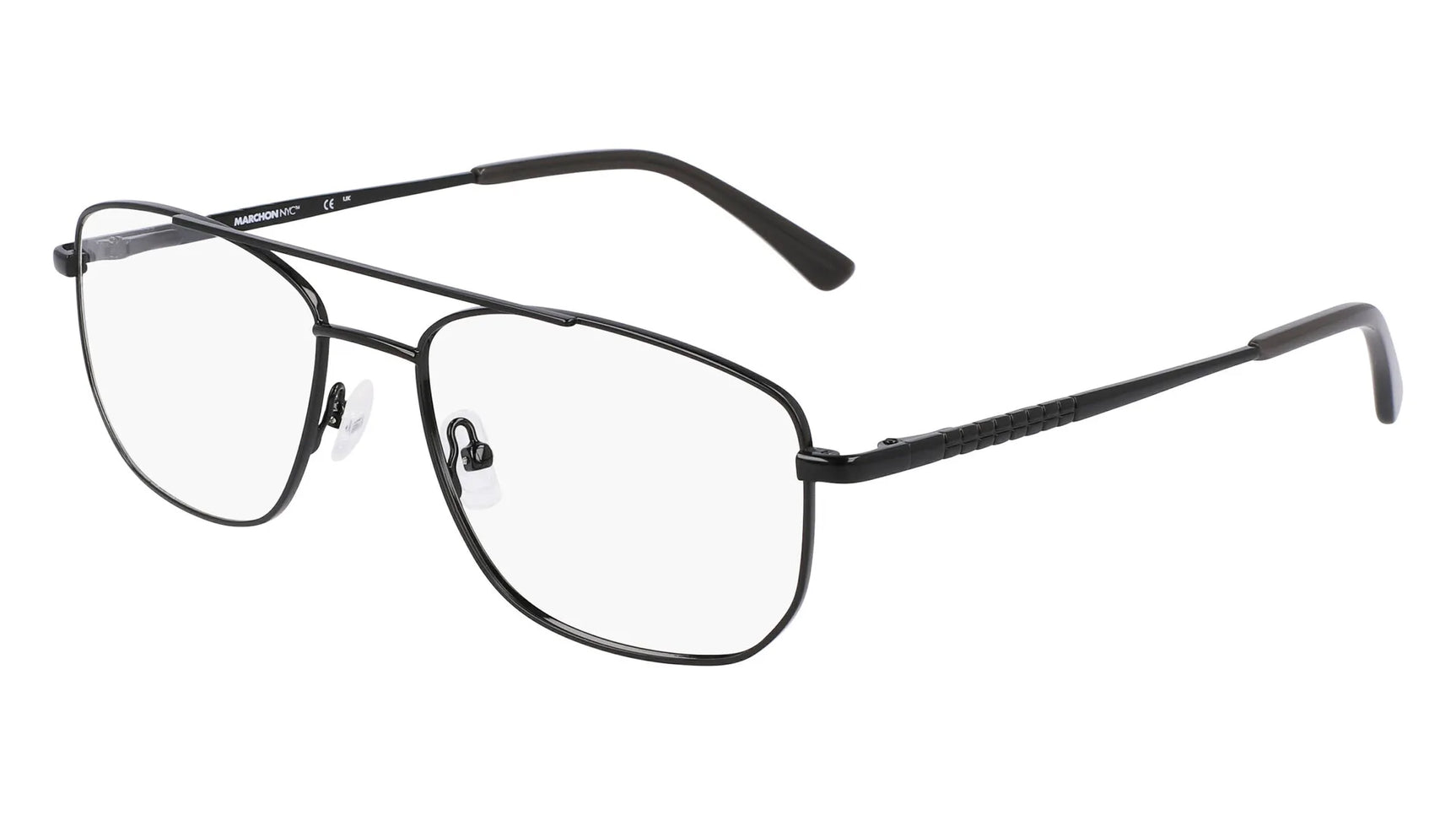 Marchon NYC M-9007 Eyeglasses Shiny Black Marchon NYC M-9007 Eyeglasses Shiny Black