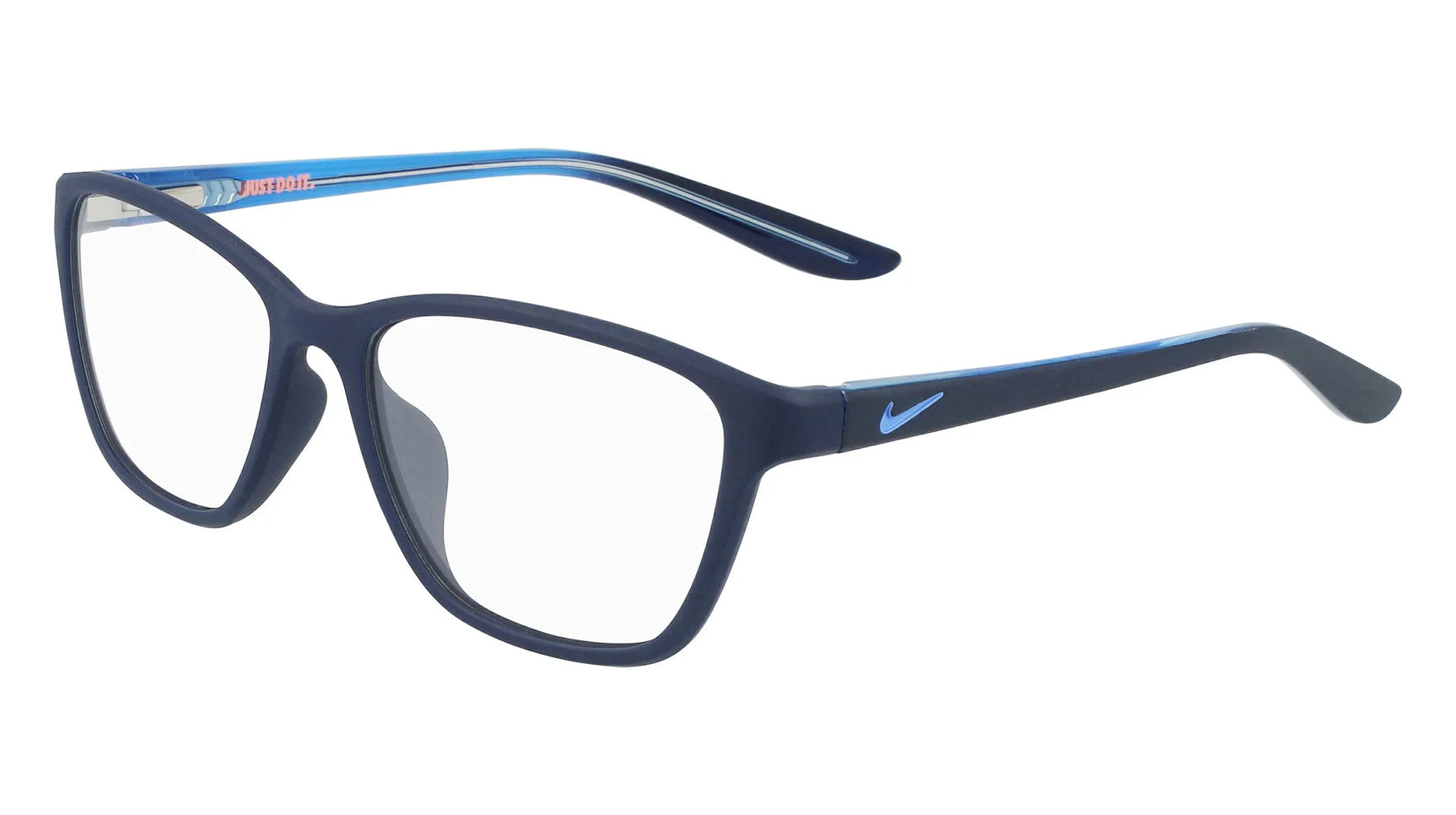 Nike 5028 Eyeglasses Matte Midnight Navy / Royal Nike 5028 Eyeglasses Matte Midnight Navy / Royal