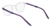 Nike 7260 Eyeglasses | Size 49 / Clear / Matte Canyon Purple
